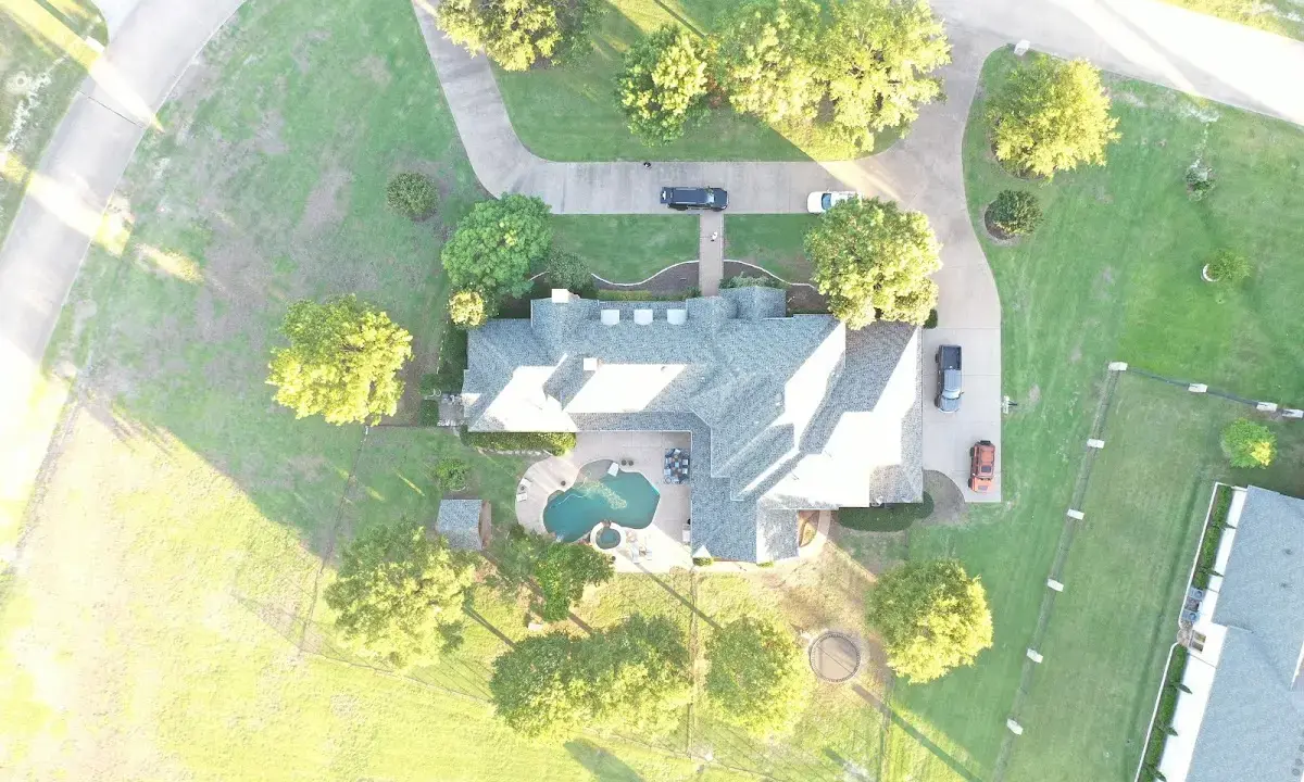 New shingle roof installation on a home in Clarksdale